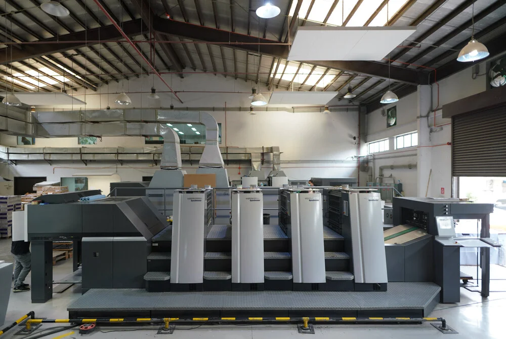 Offset printing facility